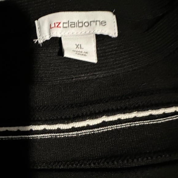 Liz Claiborne Womens Boat Neck 3/4 Sleeve Pullover Sweater NWT, Size XL - Picture 3 of 7